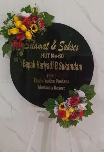 Papan Akrilik Ucapan Ulang Tahun Bandung Kidul