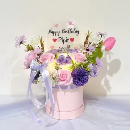 Bloom Box Akrilik Ucapan Ulang Tahun Bandung Kidul